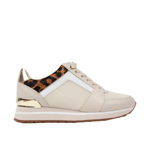 Michael Kors Billie Mixed Media Trainers – Retro Designer Wear